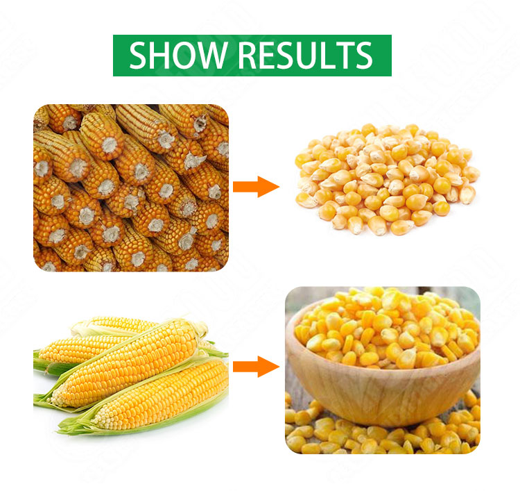 Industrial Corn Thresher Machine Automatic Sweet Corn Sheller Machine