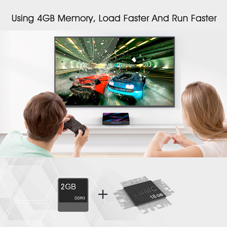 H96 MAX 3318 Rockchip RK3318 Quad Core Dual Wifi 4K Media Player Android TV BOX