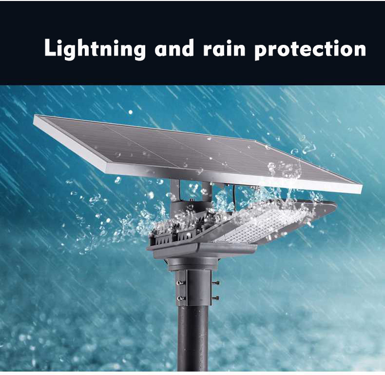 Waterproof LED Road Lamp Solar LED Street Light 6600lm For Outdoor In Smart City