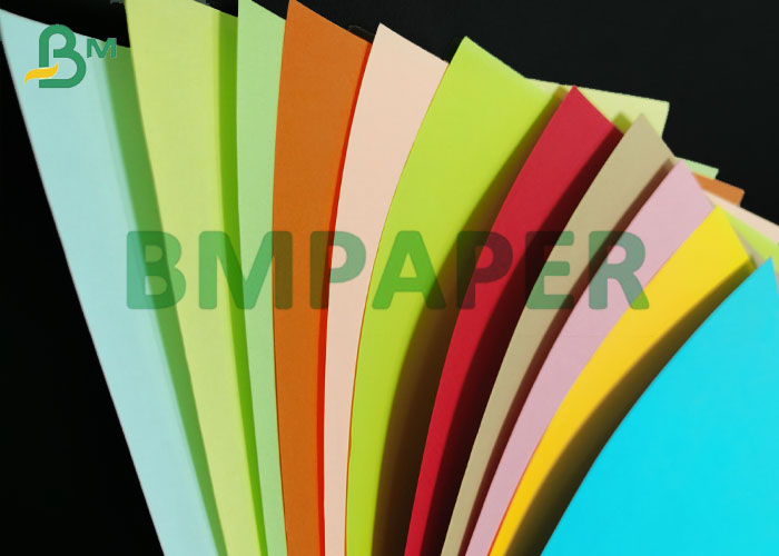 8.5 * 11inches Multicolor Available Uncoated Paper DIY Color Paper 80g In Sheet