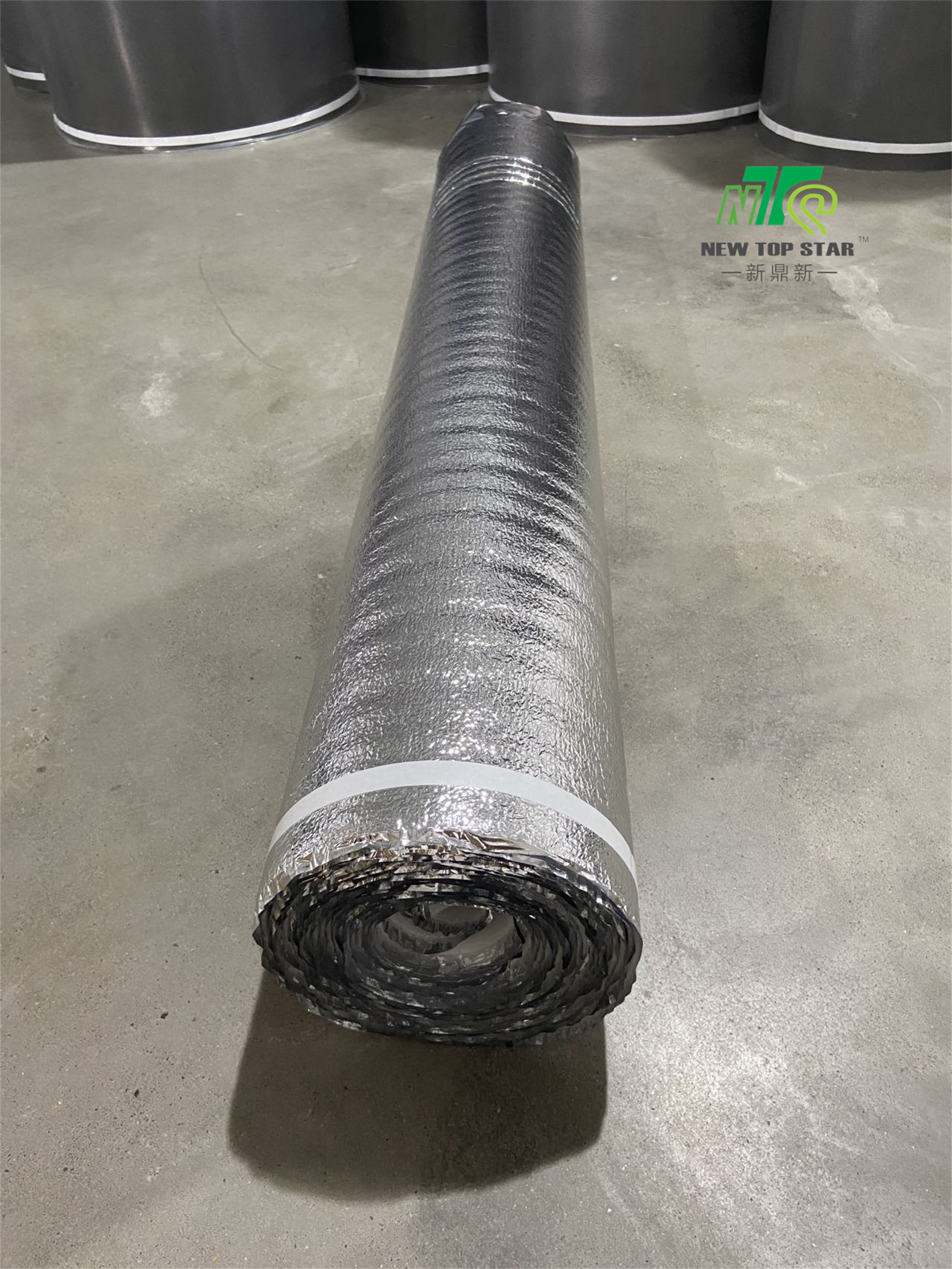 EPE Foam Moisture Proof Underlayment Silver Aluminium Foil Underlay