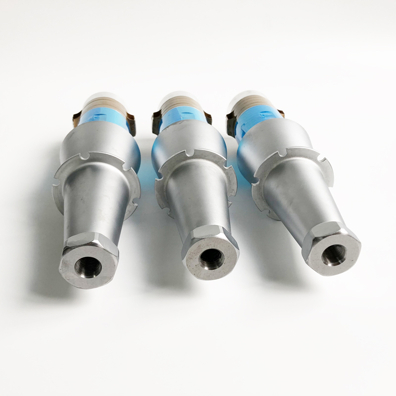 2000W high power airborne ultrasonic transducer for PP,PE,ABS,PVC,PC Material Plastic Welding machine