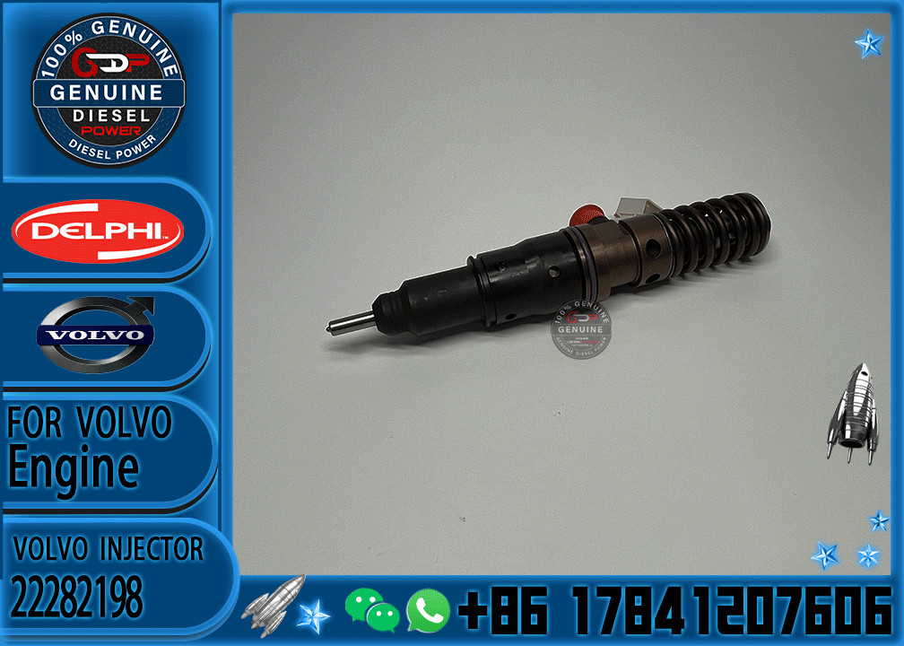 Common Rail Diesel Fuel Injector for Vo-lvo FH4 Engine Nozzle BEBE1R12001 22282198 22282199