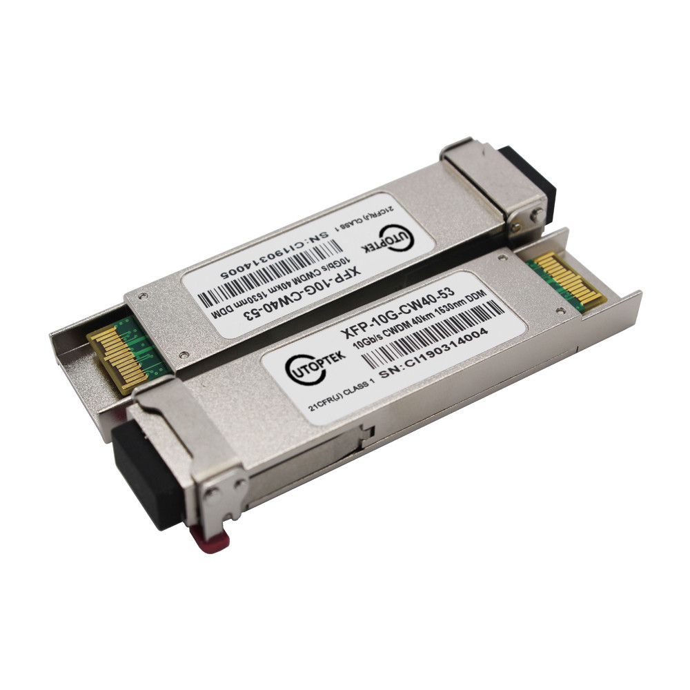 10G DWDM XFP 40Km 15xx.xx nm xfp transceiver fiber optic module for DWDM networks