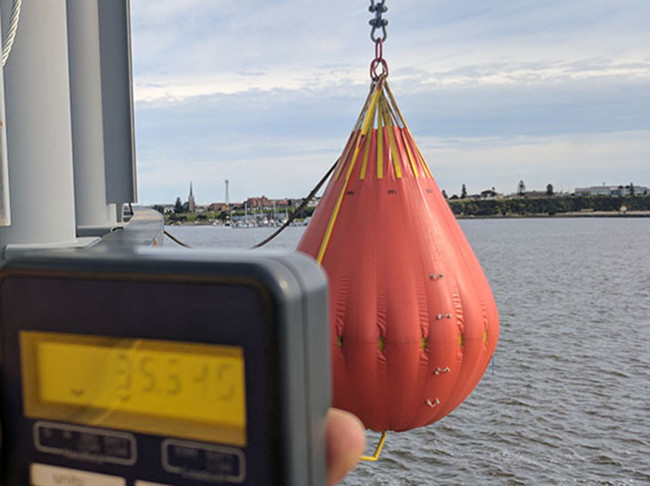 Lifeboat Crane Water Weights Load Testing Bags For Lifting Equipment