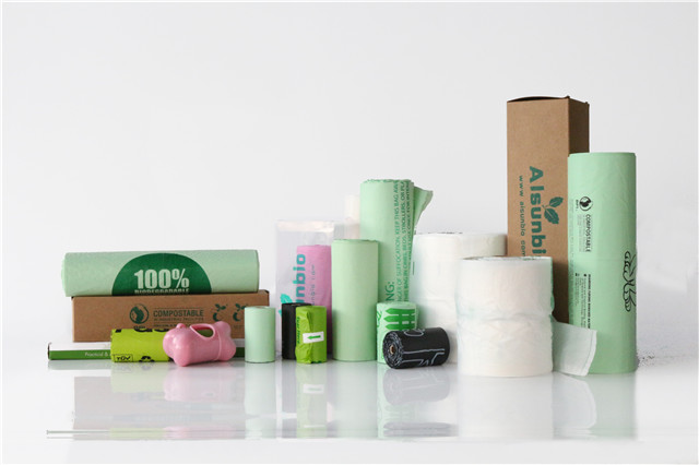 Plastic Big Compostable Trash Bags 13 Gallon Biodegradable Customized