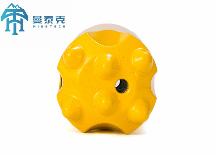 Red 32mm Tapered Button Bit For Granite Rock 50/55/65mm Skirt Body