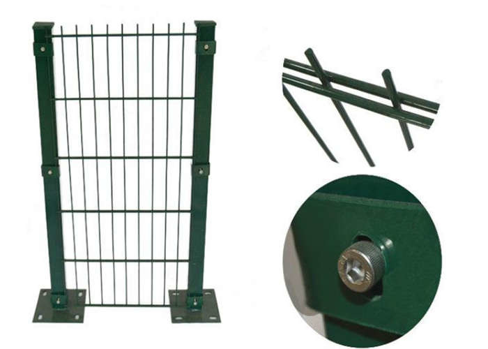 868 Welded Wire Mesh Fence 1.8-4.87m Height Double Wire Mesh Fence