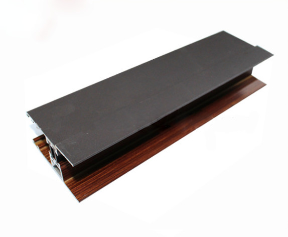 Formability Electrophoresis Aluminium Door Profiles Wood Grain Anodizing