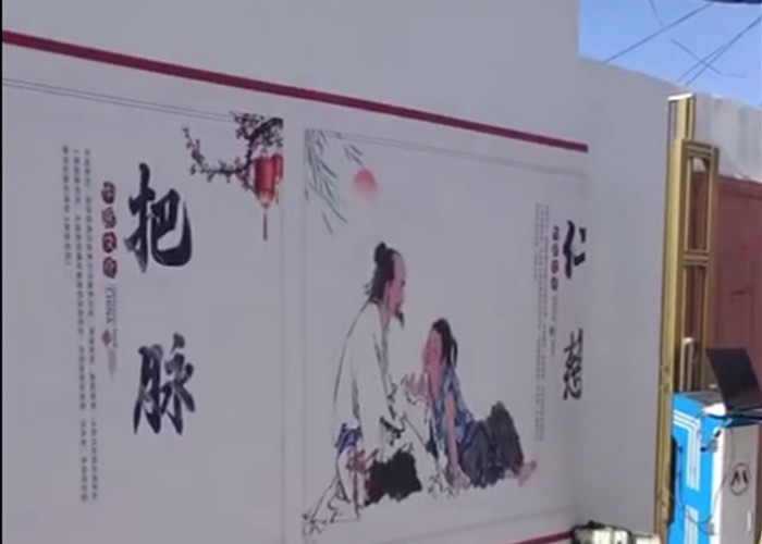 Cold Weather Use Unique Ink Heating Program 3d Digital Wall Printing Machine