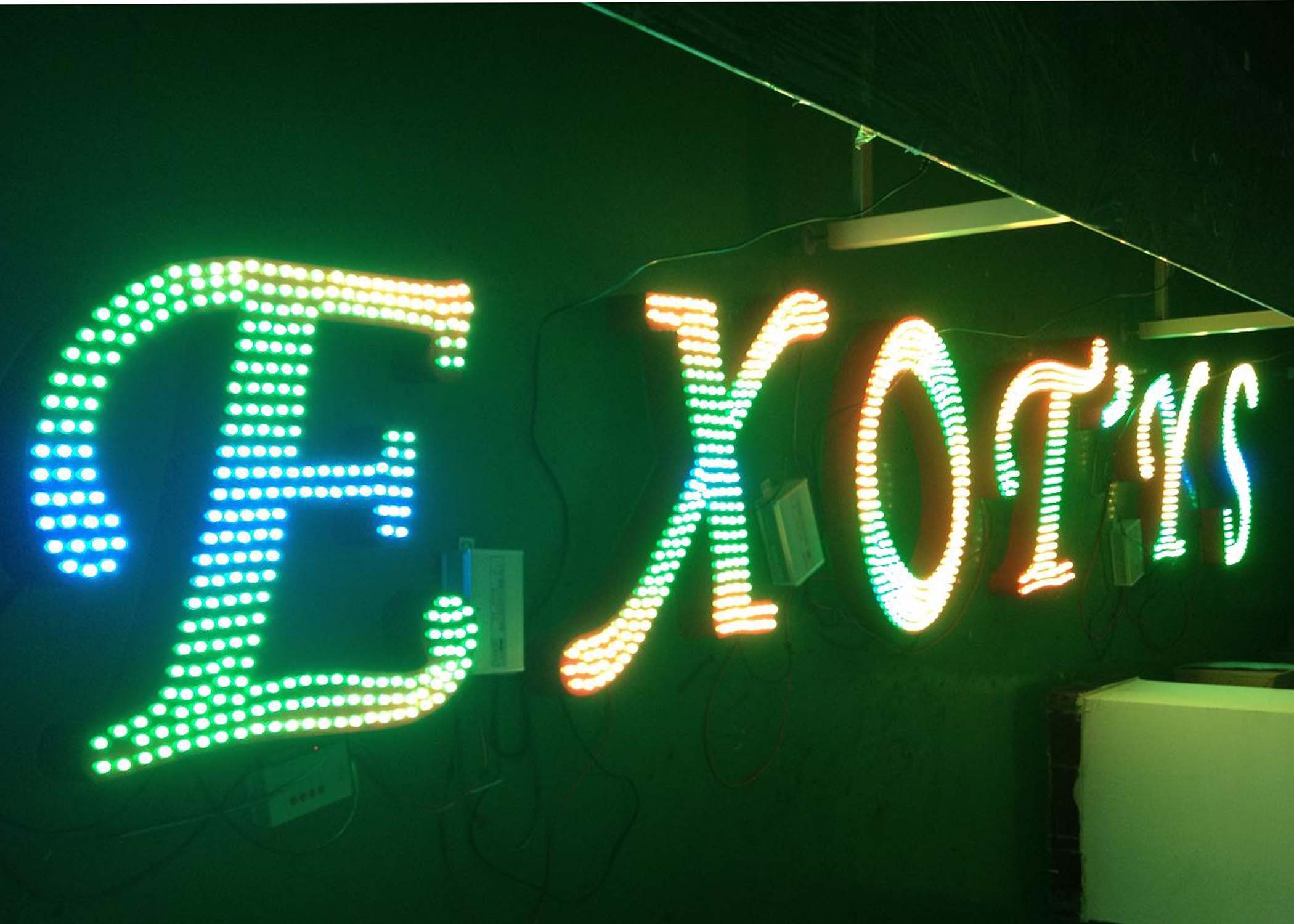 Professional CE 0.3W 12mm Straw Hat Pixel LED Light Curtain Waterproof IP67