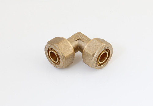 Pex pipe fittings brass compression fittings copper oring connector Elbow Double