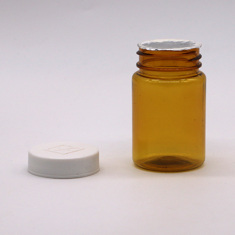 SCREW CAP Amber PET 48ml Plastic Bottle for Other Medicine Packaging and Storage