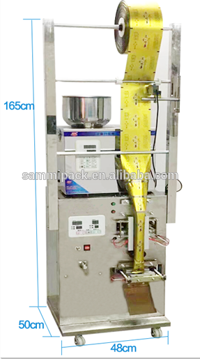 Factory Price 2-200g Automatic Small Tea Bag/ Filter Paper Tea Powder Sachet Pouch Packing Machine