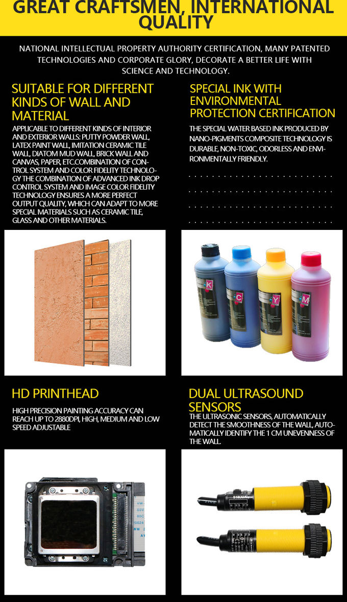 ZKMC Vertical 3d Wall Inkjet Printer Advertising Decoration 2