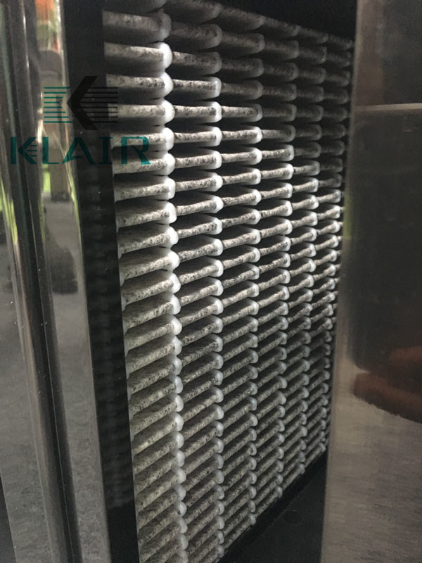 KLAIR High Capacity V Bank Activate Carbon Filter Remove Organic Gases VOCs