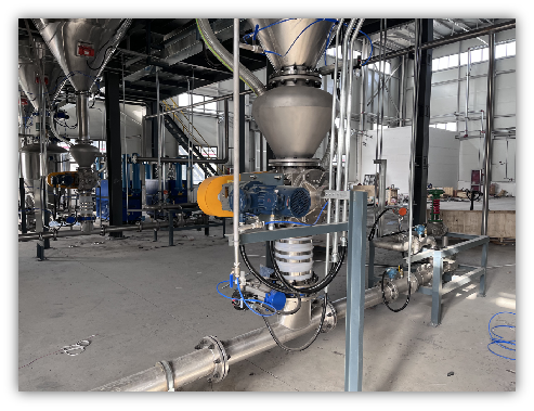 DNN250 304SS Stainless Steel Rotary Valve Airlock Feeder OEM