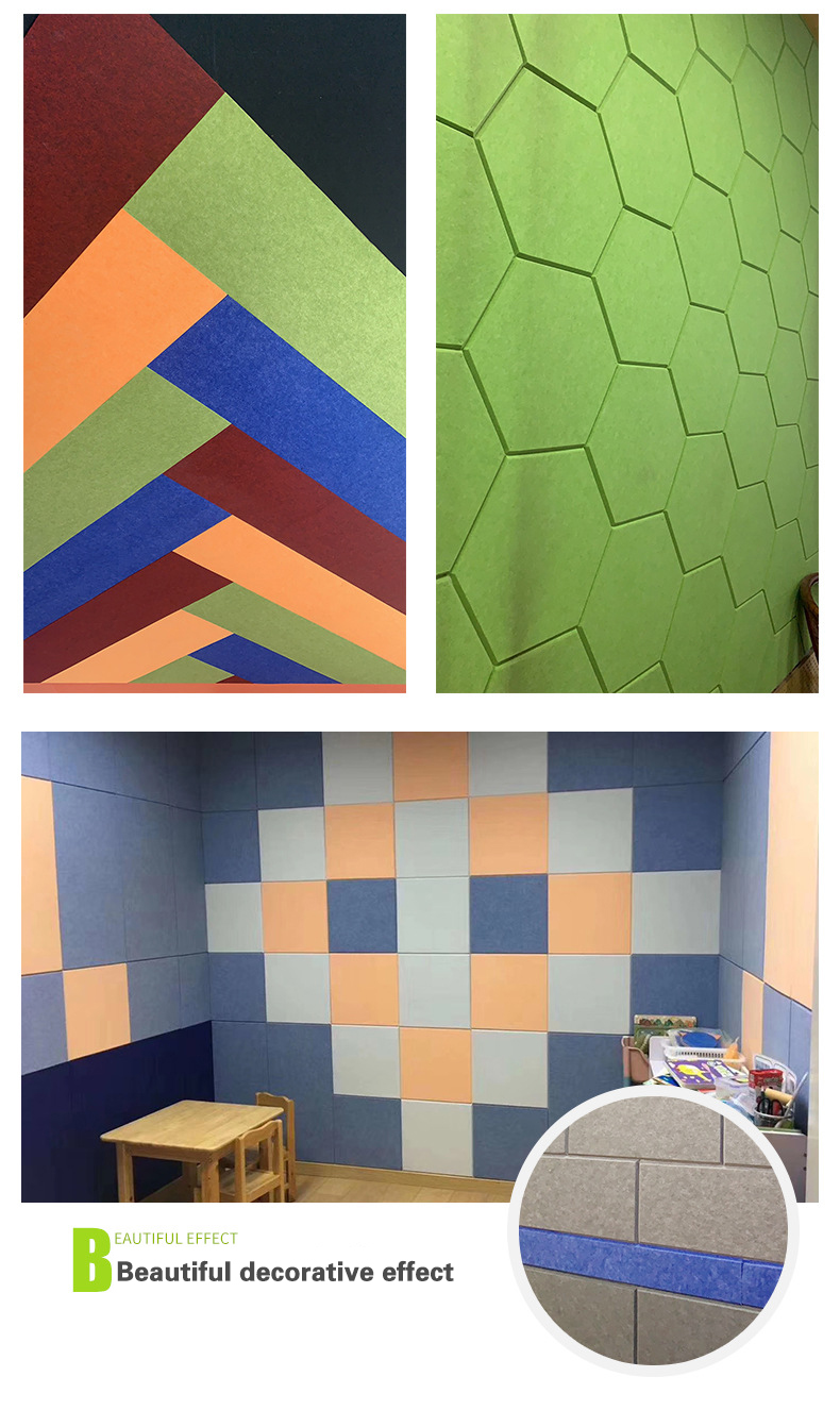 Acoustic Foam Diffuser Panels Highly Effective Sound Absorption For Home Wall Decor