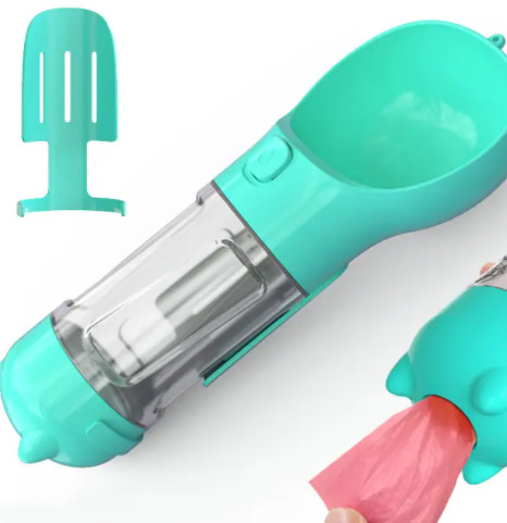 Multifunctional Portable Dog Water Bottle Leakproof Retractable Lightweight Pet Water Dispenser Bottle