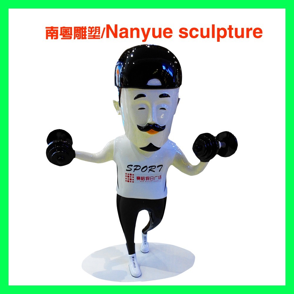 life size fiberglass colorful cartoon statue in theme decoration as decoration in park or hall center
