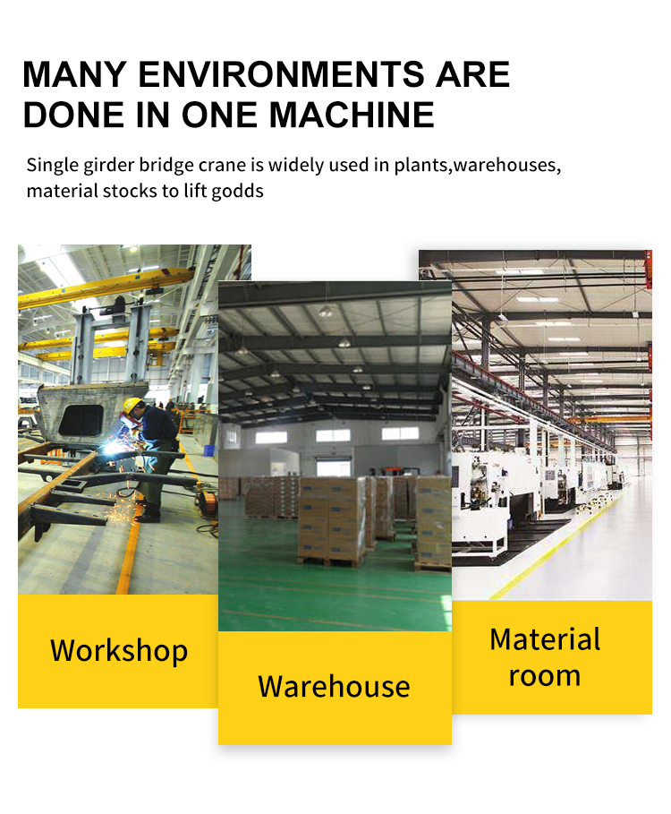 5 Ton Single Beam Warehouse Cantilever Gantry Crane