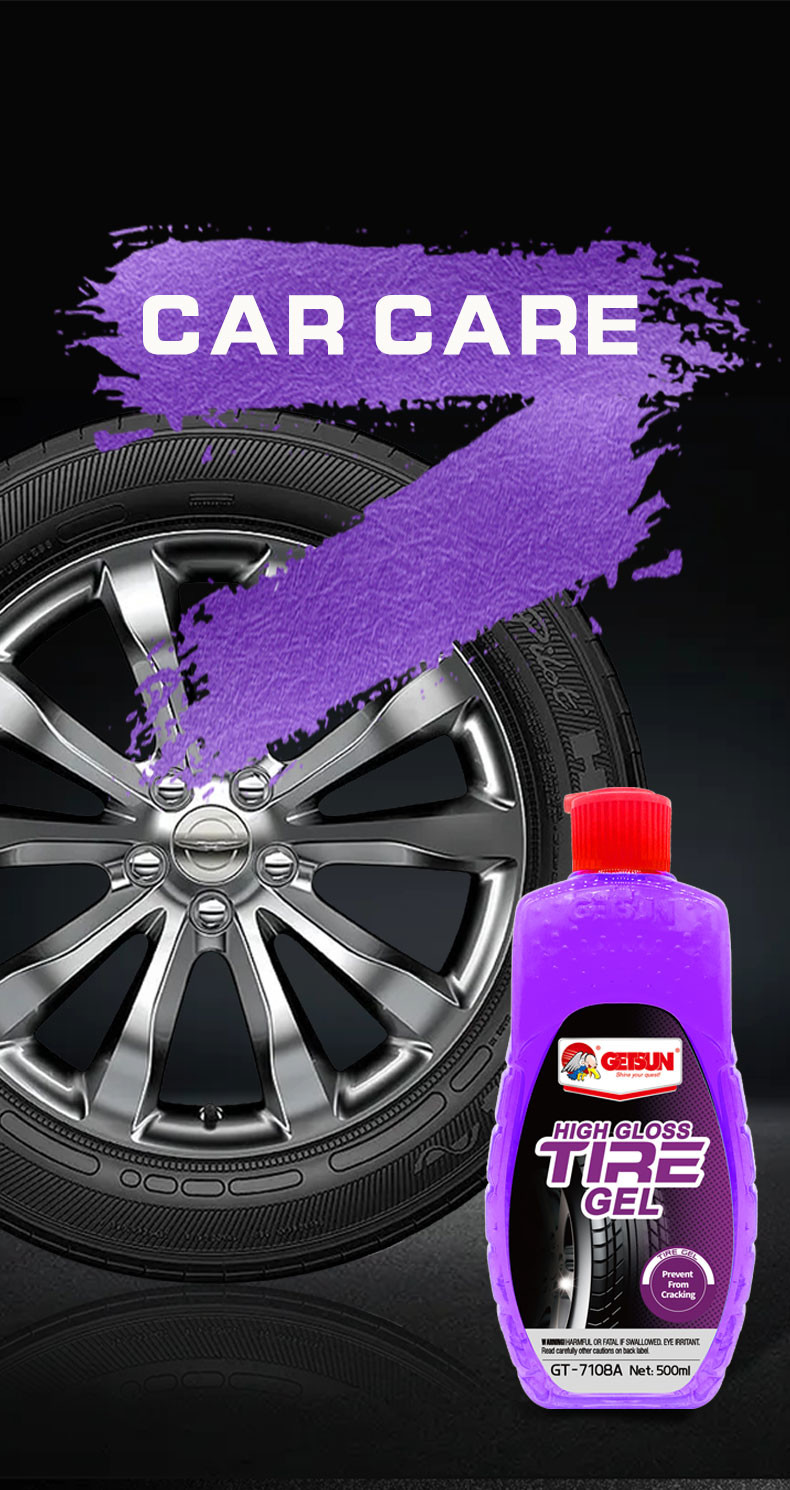 Waterproof Polymer Car Tire Gel Shine Bulk Anti Aging OEM