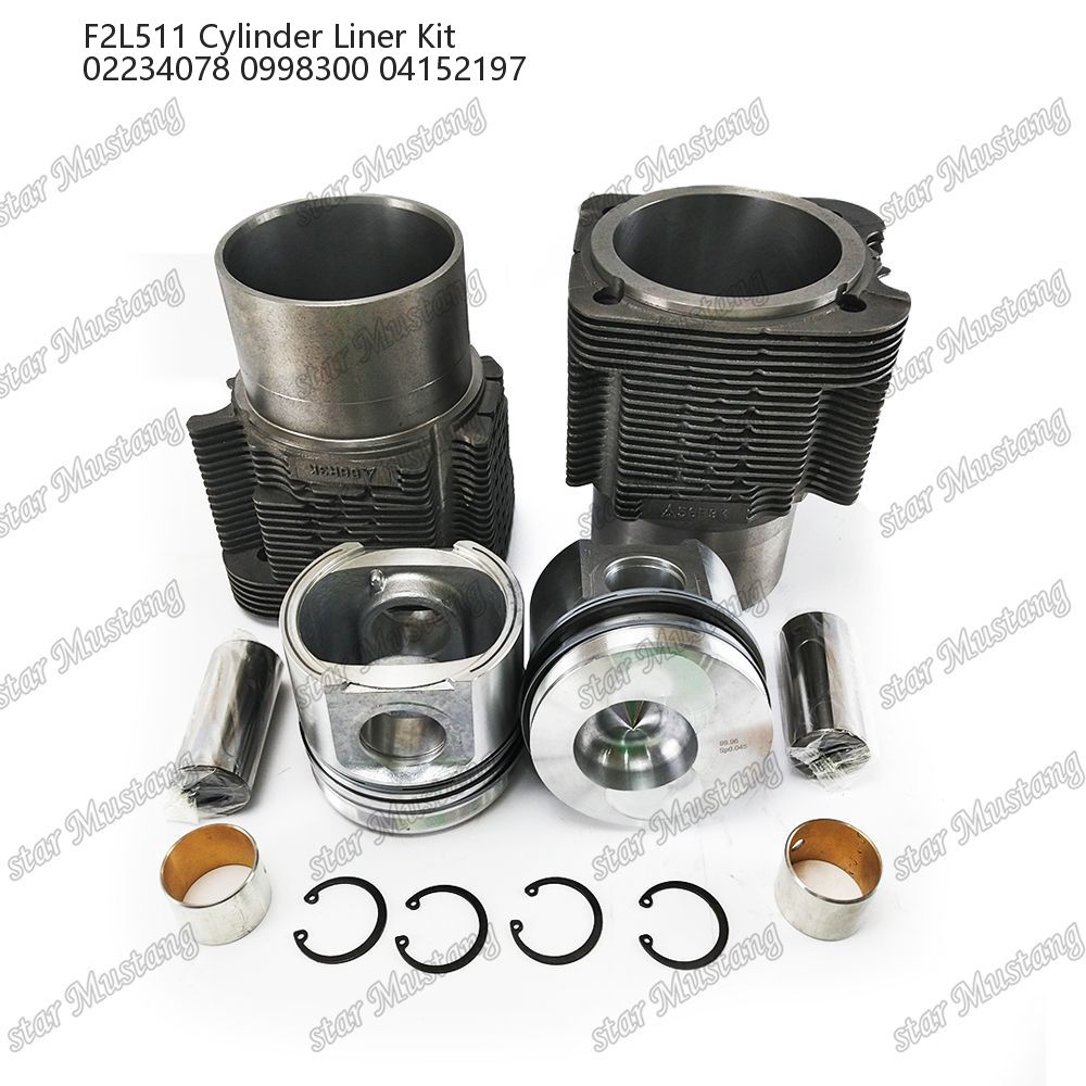 Diesel Engine Liner Kit F2L511 02234078 0998300 04152197 Stock Status