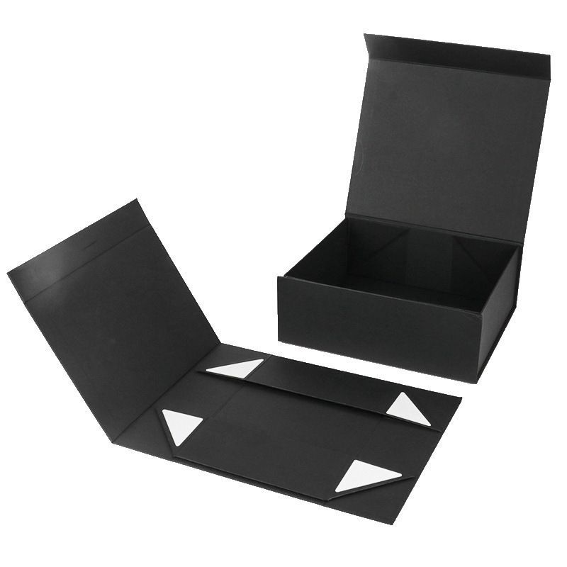 Custom Luxury Foldable Magnetic Paper Cardboard Christmas Gift Box Wedding Party Festival Gift Folding Packaging Boxes for Cosmetics Makeup Jewelry Clothes Tie