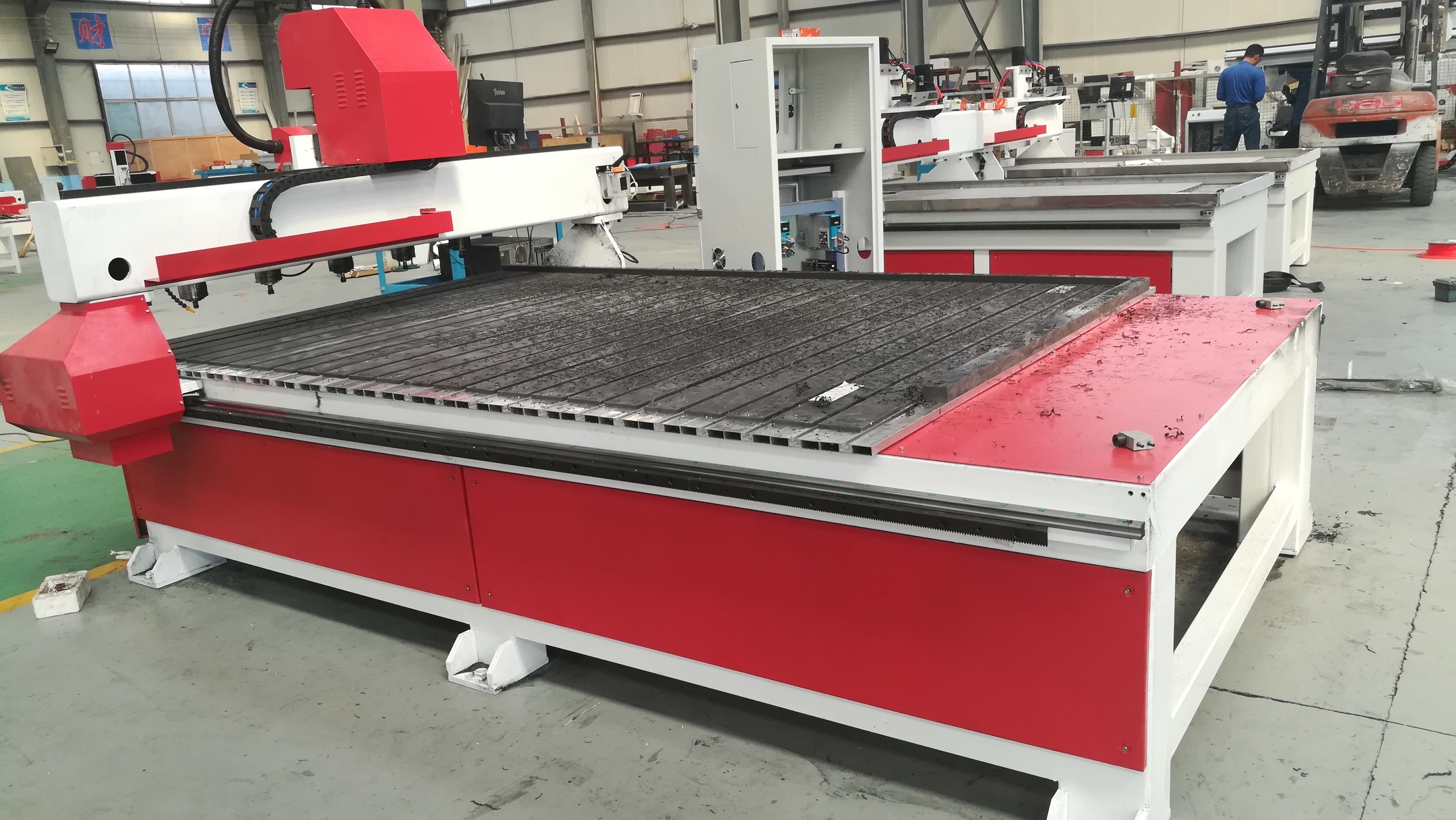 Wooden working machine , cnc wooden router machine, CNC window and door hole milling