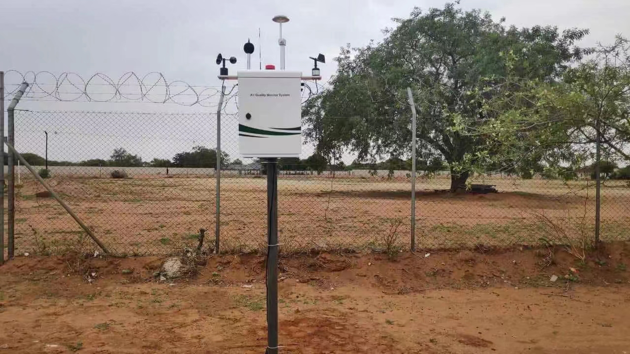 Safewill AQMS System NH3 SO2 CO NO2 O3 TVOC H2S Air Quality Monitoring Station for Environmental Monitor