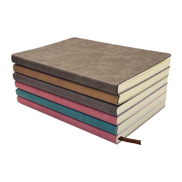 Sublimation Blanks Custom Printed Logo Colored PU Leather A5 Sublimation Notebook