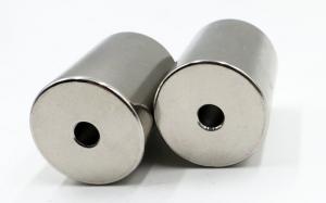 Buy cheap High Performance Neodymium Cylinder Magnet For Motor / Generator Rotor / Stator product