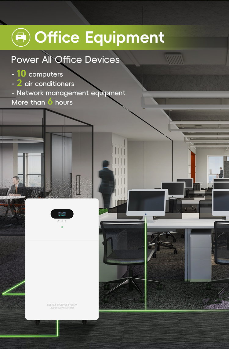 Power station bank All In One Inverter Hybrid Off Grid AC 5kw 10kw 15kw 20kw Solar Lithium LiFePO4 Energy Storage Battery System