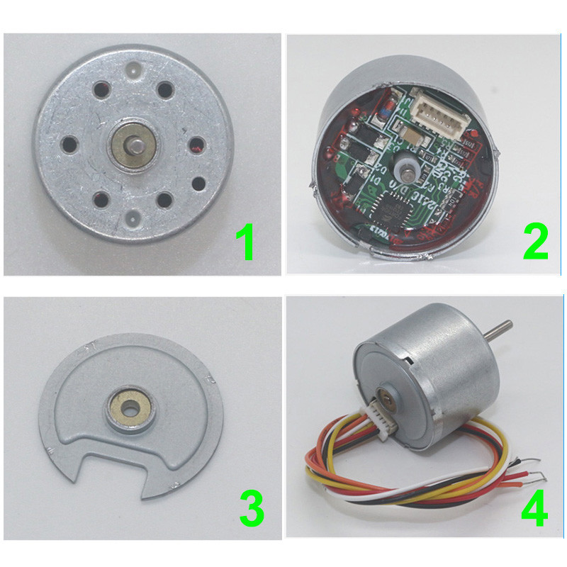 JGA25 2418 High Torque Brushless DC Motors 12v 50 Rpm Gear Motor