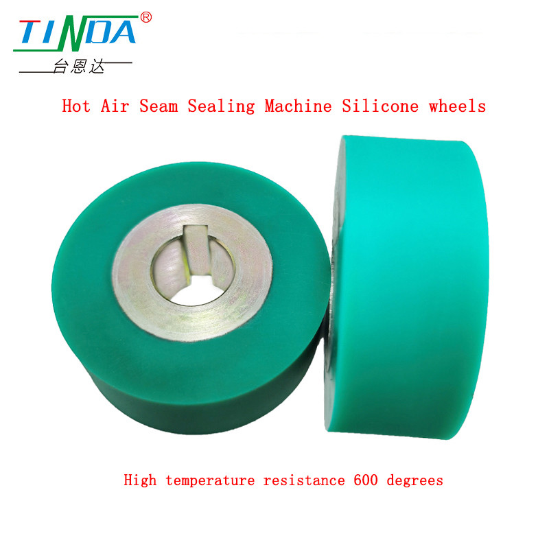 Customized Rubber Feed Rollers for YF 301 H H Sewing Hot Air Seam Sealing Machine High Temperature Up To 750 Celsius