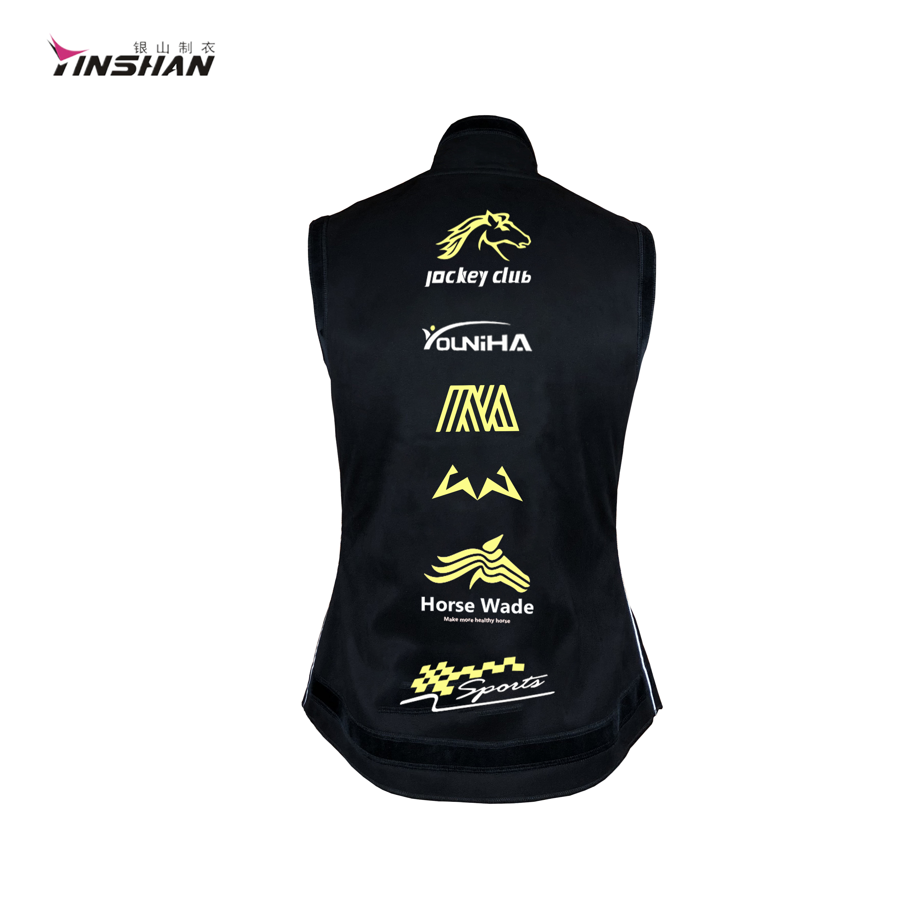 Unisex Cotton/Poly Softshell Plus Size Men's Vests Waistcoats for Comfortable Workout
