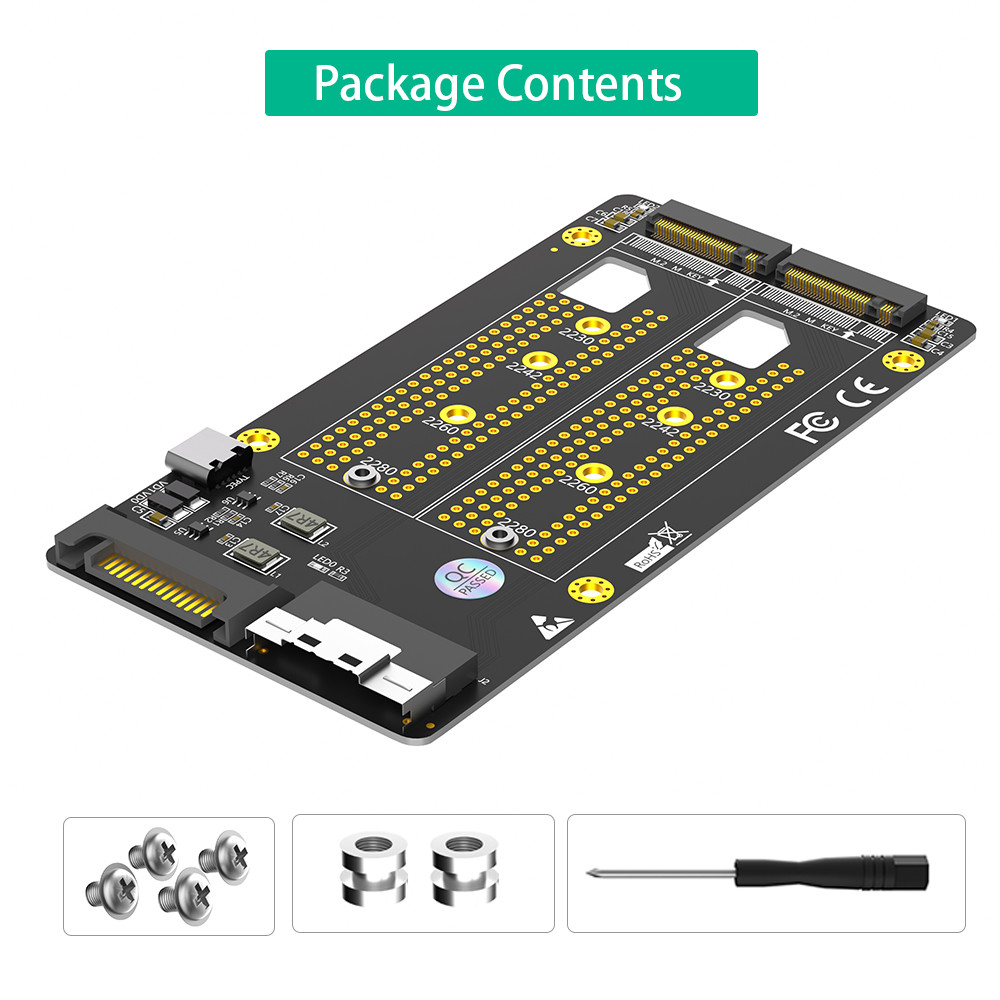 Dual 2X M.2 NVME SSD to Slimline SFF-8654 8X Adapter PCIe Bifurcation Motherboard is Required