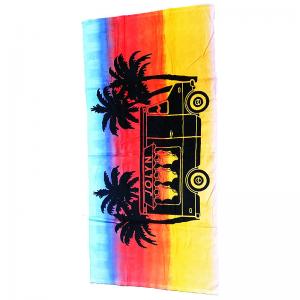 Buy cheap Large Beach Towel Reactive Printing 100% Organic Cotton Velour Terry Summer Bath Beach Towels product