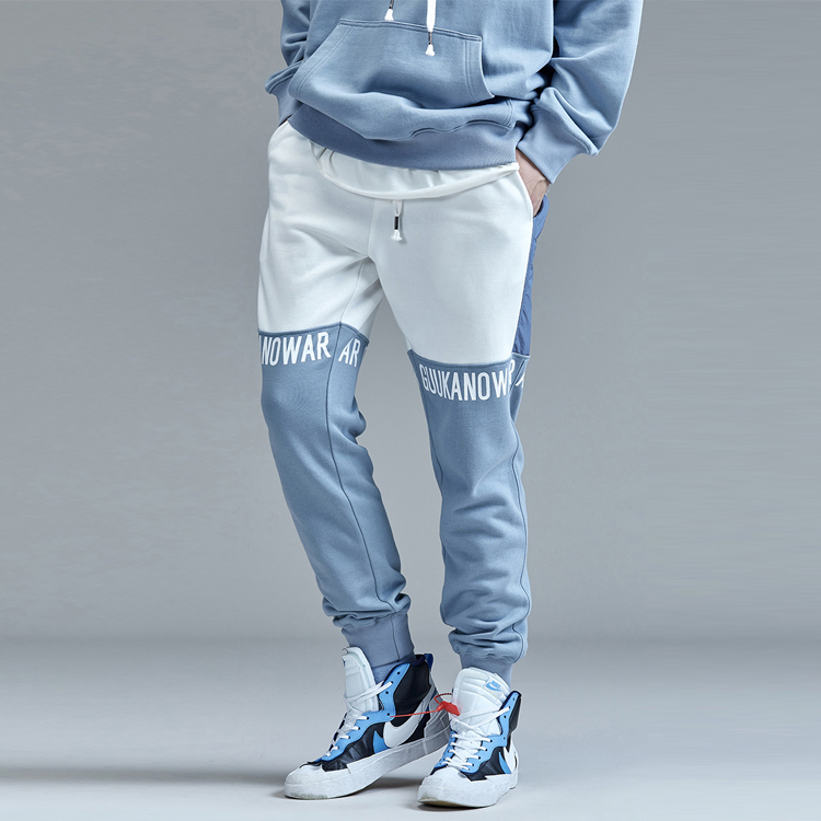 100 Polyester Sports Track Pants For Men , Fashion Gym Mens Jogger Sweatpants