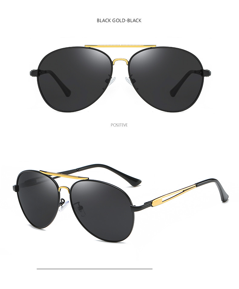 Polarized Retro Shades Sunglasses BSCI Men Unbreakable Frame Glasses