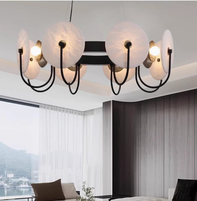Marble Lamp for Home Decoration Lighting Marble Bulb Chandelier with Certification Inspection Guarantee Period