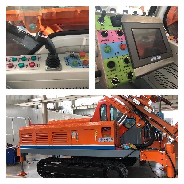 PLC Electronic Control Display Jet Grouting Drilling Rig  for Reinforcement Foundations in Pakistan from China Supplier