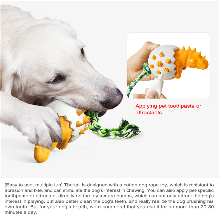 Dog toys suitable for aggressive chews Dog chew toys with long teeth with rope indestructible tough and durable Dog chew toys