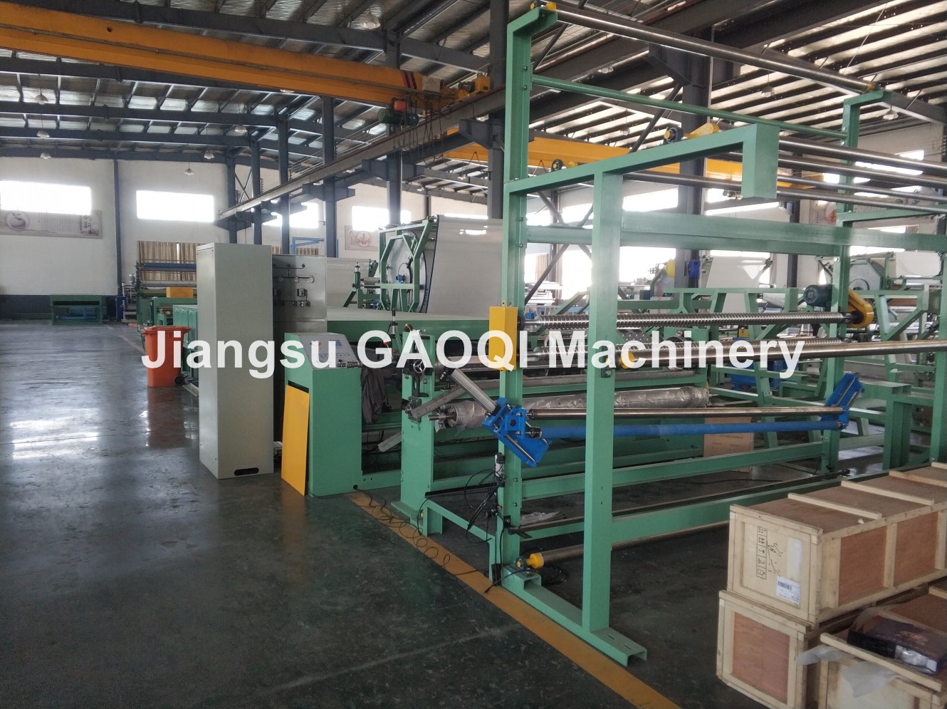 Dimensions mm 20150mm*2740mm*2080mm Dot Transfer Coating Machine for Non Slip Fabrics