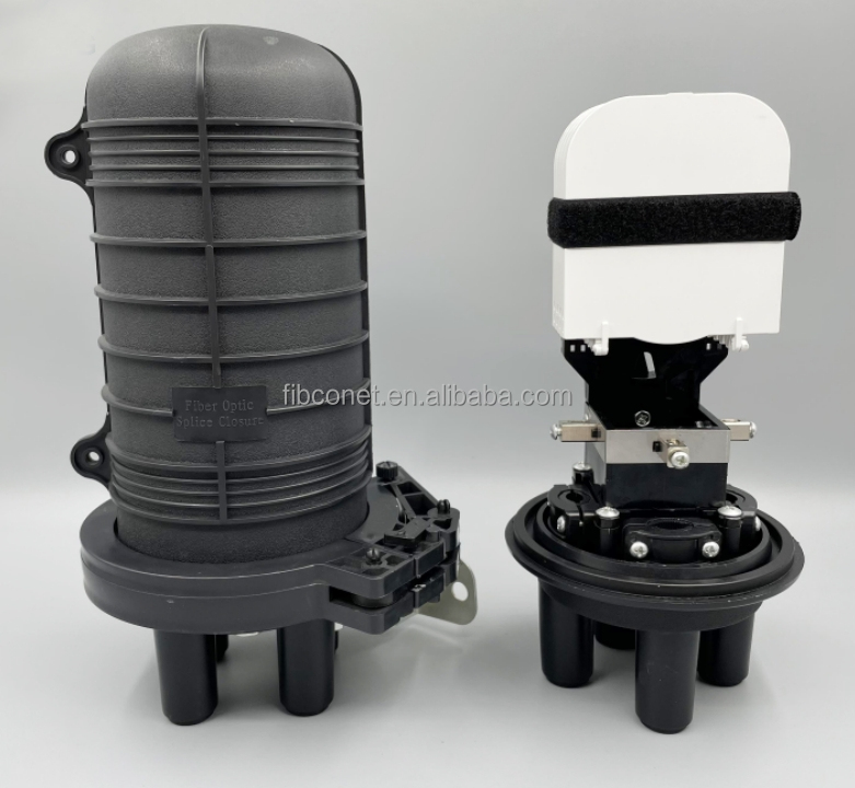 48-Core FTTH Outdoor 288 Fiber Optic Cable Dome Splice Closure for Harsh Environments
