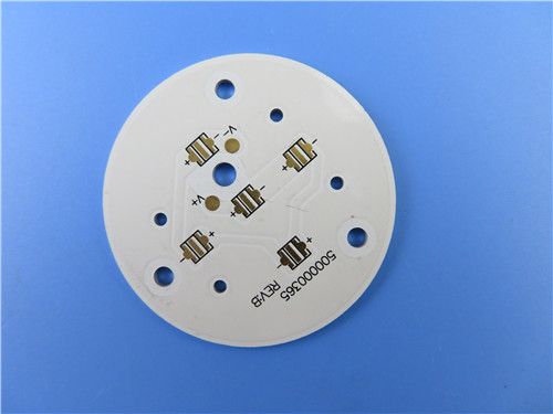 Aluminum 5052 Metal Core PCB ENIG Surface Finish PCB for LED Lighting