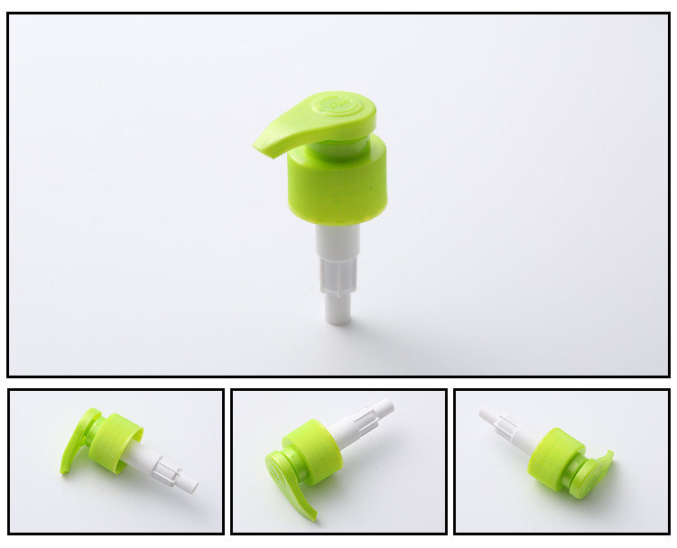 2.0g 2.3g Green Plastic Lotion Pumps Smooth Closure Custom Logo