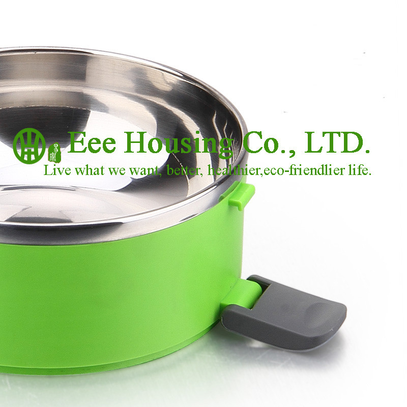 Stainless Steel+PP plastic cooking cookware kitchenware set,1400ML Heat Preservation box keep warm 8 hours Kitchen