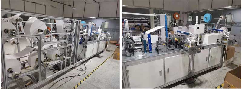 9KW 3D KF94 Fish Mask Making Machine KN95 Meltblown Nonwoven Machine