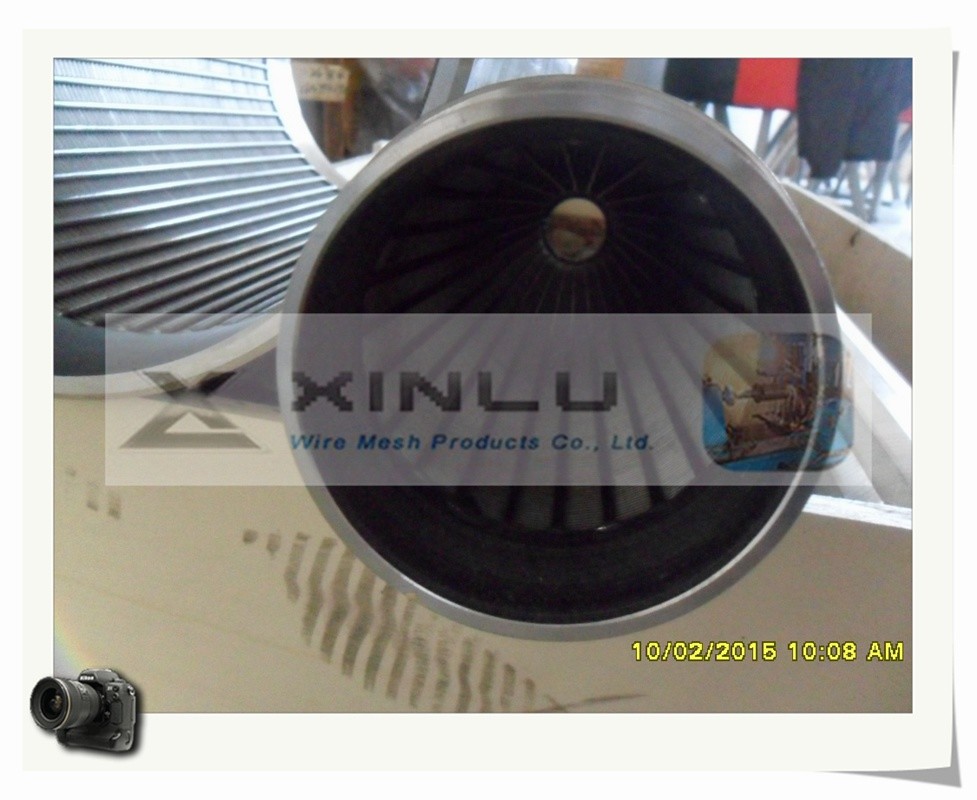 stainless steel strainer pipe / Water Well Screen / Johnson Wire Screen / wedge wire oil well screen for drilling wells